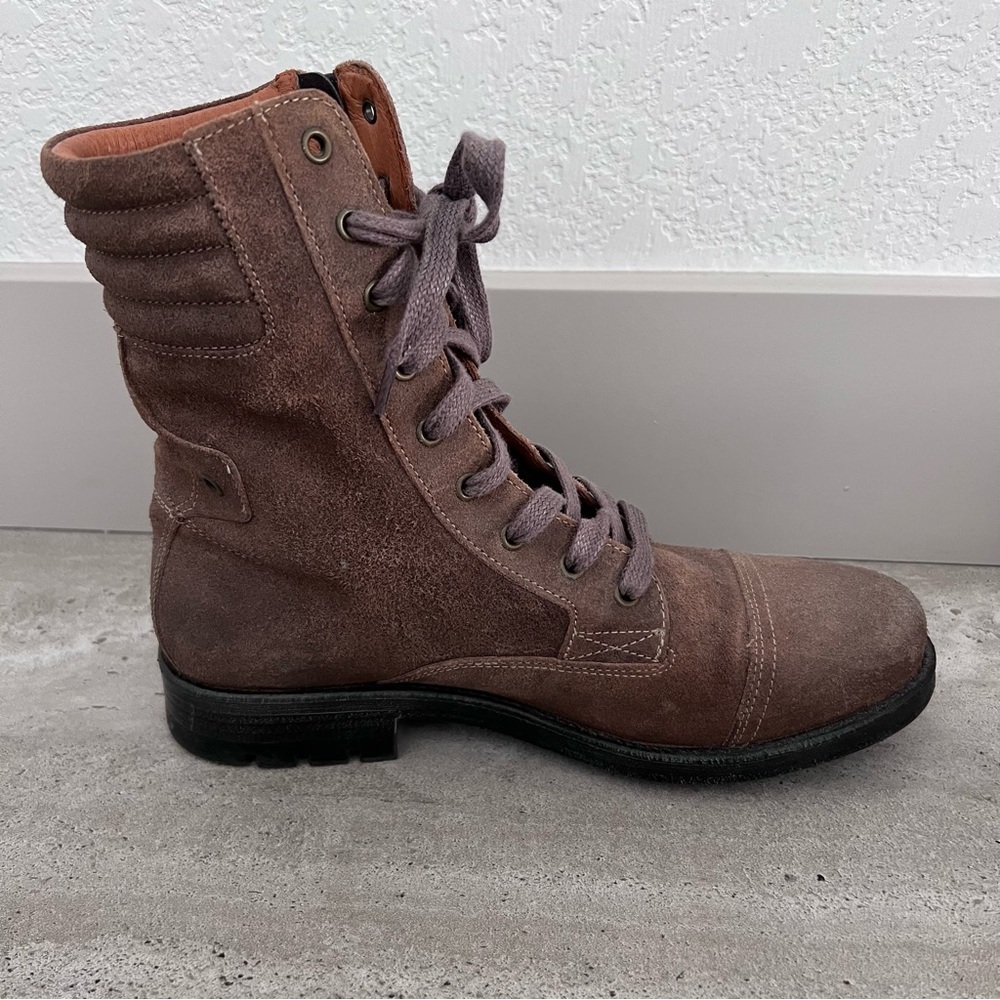 Taos Footwear Renegade Taupe Rugged Boots Shoes Zip Women Size 9-9.5 RGD-27697 , - Picture 5 of 16
